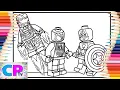 Lego Avengers Coloring Iron Walker - Dreamer NCS Release