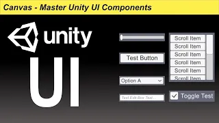 Canvas - Master Unity UI Components Series