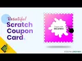 Build Scratch Coupon Card Using HTML5 Canvas