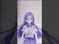 Download Lagu Drawing ORIHIME from BLEACH ✨😊#art #shorts #bleach #orihime #anime