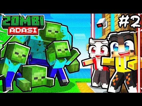 Video Thumbnail: Tehlikeli Zombilere Karşı EN GÜVENLİKLİ Evi İnşa Ettik! #2 🔨 | Minecraft Zombi Adası