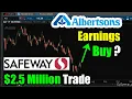 Albertsons Stock ACI Safeway Owner Gets 2 5 Million Earnings Trade