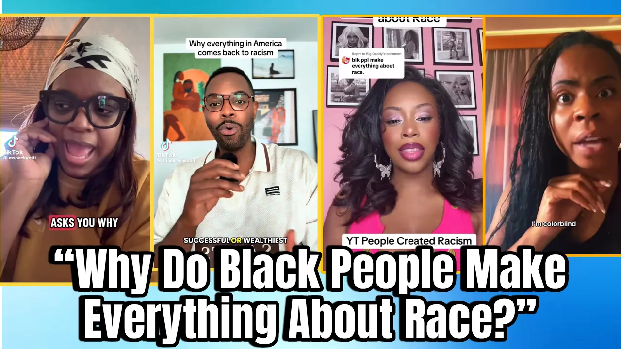 BLACK Americans React “Why Everything Is About Race”