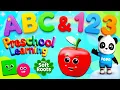 Preschool Learning activities for 3 year olds at home Learn ABC Phonics Shapes Numbers Colors