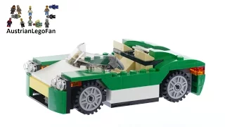 Lego Creator 31056 Green Cruiser - Lego Speed Build Review