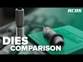 RCBS Dies Comparison Finding the Perfect Die for Your Cartridge