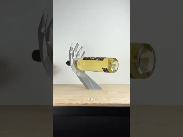 Grape, wine holder/desk lamp. video thumbnail