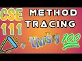 CSE 111 METHOD TRACING WITH KEYWORD THIS BRACU