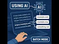 Extracting Root Domain URLs using AI in High-Speed Batch Mode from a file with Interzoid