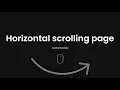 How To Make A Website With Horizontal Scrolling Pages HTML CSS