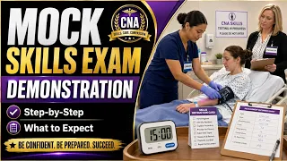 CNA Mock Skills Exam Demonstration What to Expect on Test Day Prometric 2026