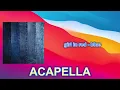 girl in red - blue (ACAPELLA) Vocals Only