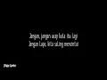 Nadin Amizah - Menangis Di Jalan Pulang (Lyrics)