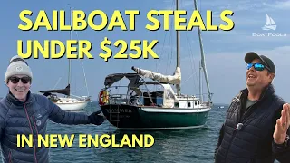 Top 10 Sailboats Under $25,000 You NEED to See! | New England | EP149