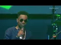 Abiola Daramola performing “Make am” with Patoranking at the Rebel Salute 2019