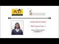 JavaScript 2D Game Development Java Institute Web Programming 01 Warsha Abewardhena