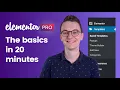 Elementor Pro Wordpress Tutorial - The basics in 20 minutes