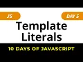 HackerRank 10 Days of JavaScript Solutions Template Literals Day 4