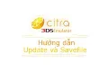 How to update and use savefile Citra