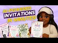 Create AI-Powered Party Invites in MINUTES with ChatGPT Canva