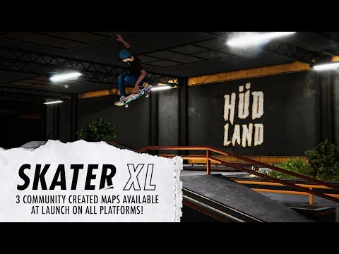 Skater XL - Three Community Created Maps Available On All Platforms!