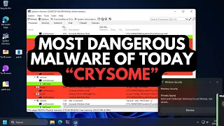 Most dangerous Malware of today: Crysome