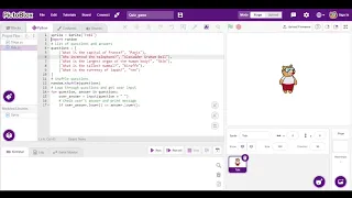 How to make quiz game using python