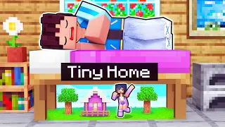 Download My TINY Home Under My Minecraft BED! MP3