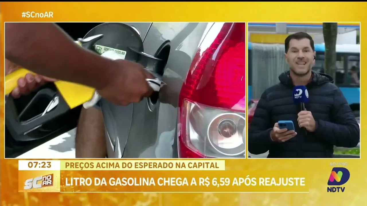 Preços a cima do esperado na capital: litro da gasolina chega a R$ 6,59 após reajuste