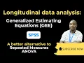 Longitudinal data analysis in SPSS Generalized Estimating Equations GEE for repeated measures
