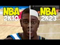 Evolution of Jrue Holiday In NBA 2K Games NBA 2K10 - NBA 2K23