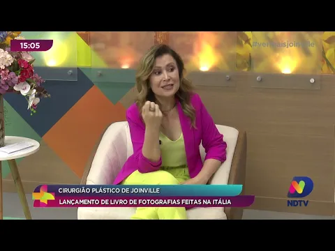Cirurgião plástico de Joinville lança livro de fotografias feitas na Itália