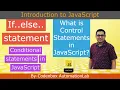 Js-Part 06 What is Control statements Conditional statements If else condition in JavaScript