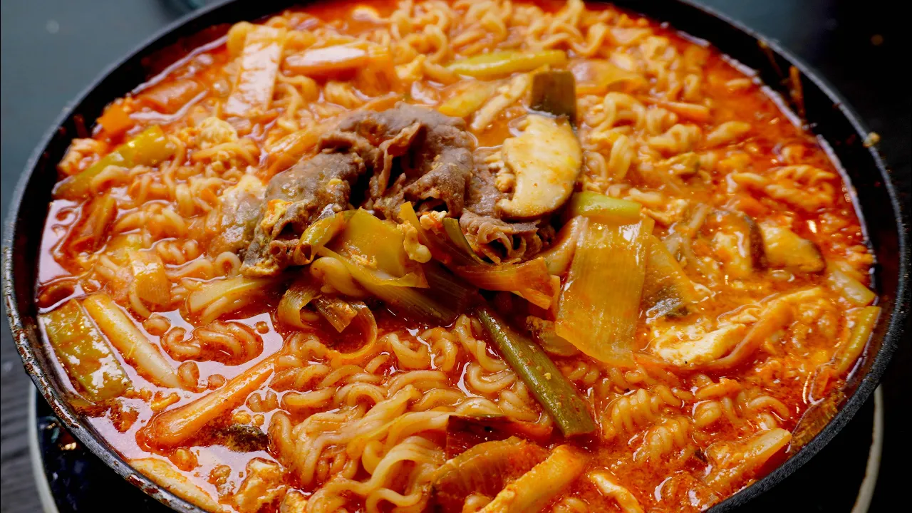 초간단 사리곰탕 육개장