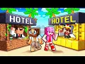 HOTEL BUILD BATTLE: RICH vs. POOR on Minecraft!