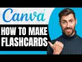 How to Make Flashcards on Canva NEW 2026 Guide