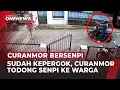 Lagu Curanmor Siang Bolong di Kebayoran Lama, Pelaku Todong Pistol ke Warga | OneNews Update