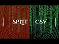 How To Split A CSV Text File Online For Free