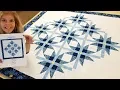 SUPER EASY CURVES - Free Cathedral Stars Quilt Pattern