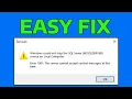 How To Fix The Service Cannot Accept Control Messages At This Time Error 1061