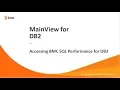 MainView for DB2 - Accessing SQL Performance