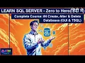 SQL Server Create Alter Drop Database Hindi Part 4