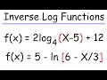 Inverse of Logarithmic Functions - PreCalculus