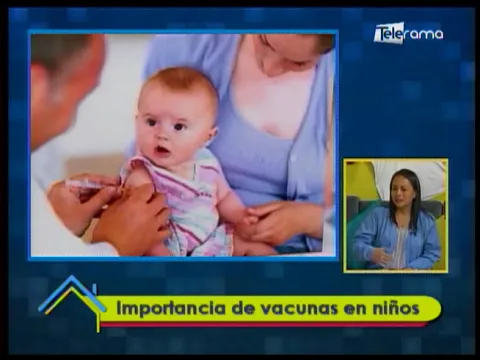 Importancia de vacunas en niños