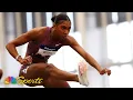 Masai Russell leans for personal best time in 60m hurdles at USATF Indoor Championships NBC Sports