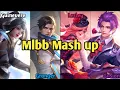 Mlbb Mash up - Guinevere x Granger x Lesley x Gusion [Switching Vocal/Mashup] - Lyrics