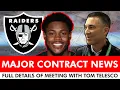 MAJOR Josh Jacobs News On Contract Situation FULL DETAILS Of Las Vegas Meeting With Jacobs Team