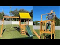 Swing set Assembly KidKraft Appleton Wooden Swing set