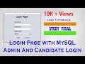 Java Swing Multi-User Login in Netbeans and MySQL Database - StudyViral