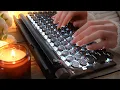 Download Lagu ASMR Sleep inducing Keyboard Typing (5 keyboard types) - ASMR No Talking